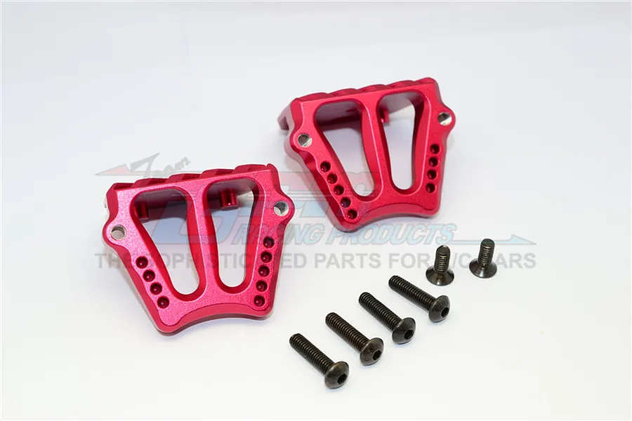 GPM Red Aluminium Motor Heatsink Mount 2Pcs image 70707
