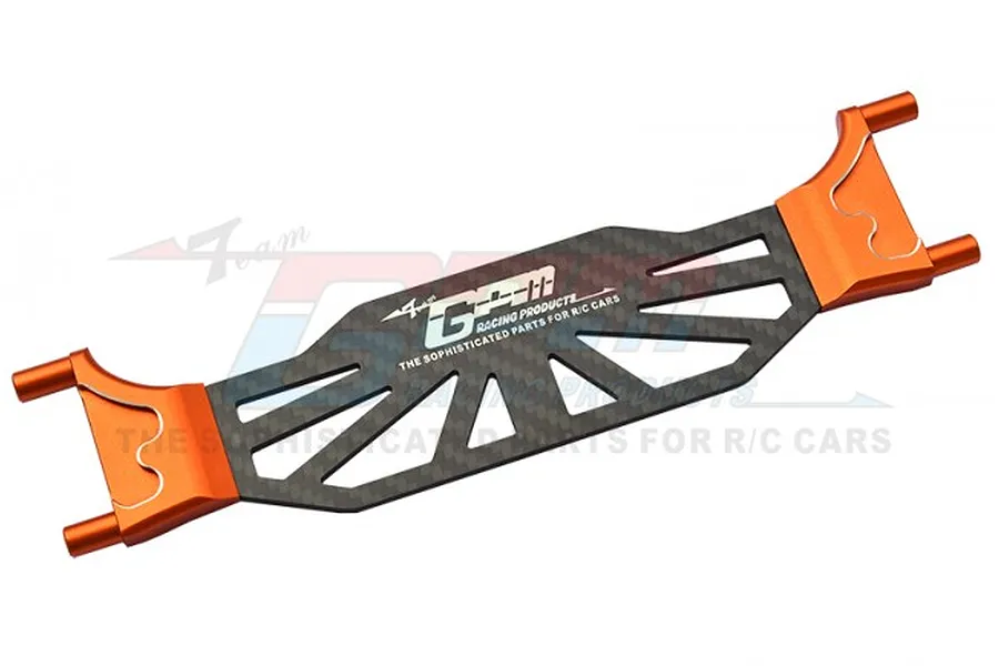 GPM Orange Aluminium &amp;amp; Carbon Fibre Battery Cover image 70716