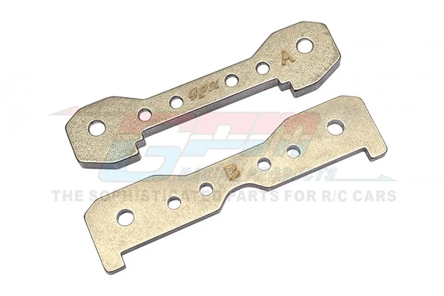 GPM Stainless Steel Front Lower Bulkhead Tie Bars 2Pcs image 70719