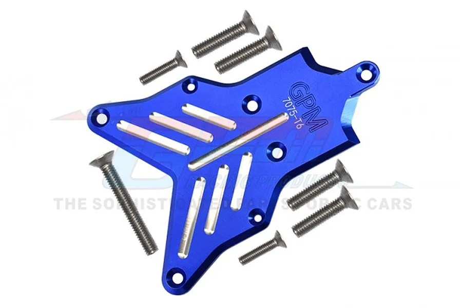 GPM Blue Aluminium Rear Skid Plate image 70729