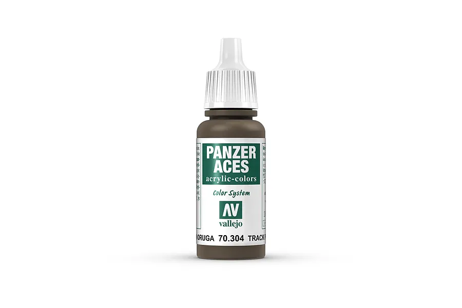 Vallejo Panzer Aces Track Primer Acrylic Paint 17ml image 70738