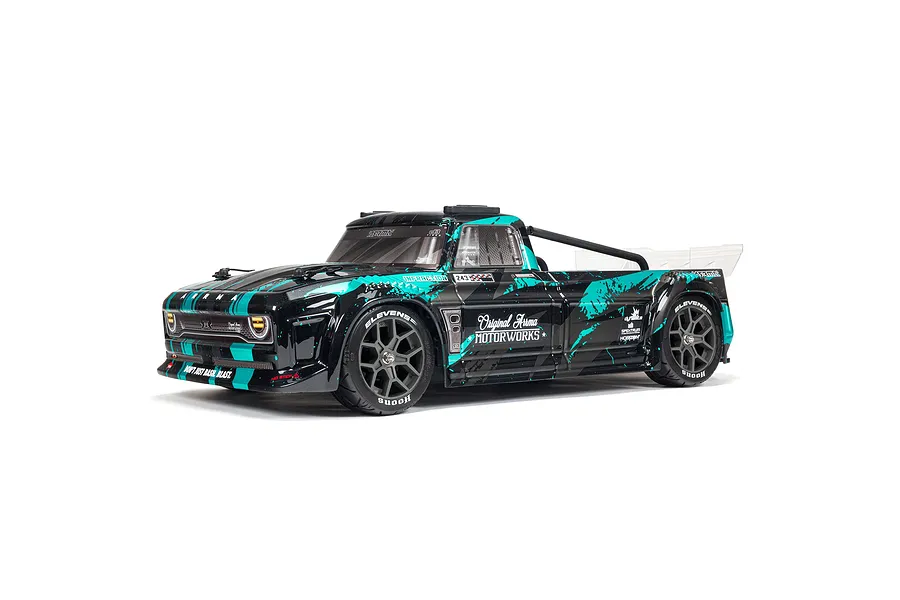 ARRMA INFRACTION 4X4 3S BLX All-Road Street Basher Reso-Mod RC Truck Electric Brushless 4WD 1/8 Scale RTR - Green image 70791