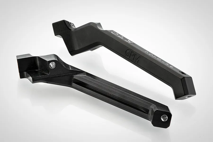 GPM Black Aluminium Rear Chassis Brace &amp;amp; Collar image 70823