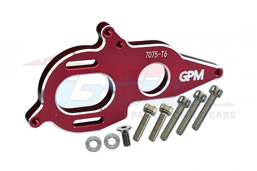 GPM Red Aluminium Motor Mount Plate/Heat Sink image 70827