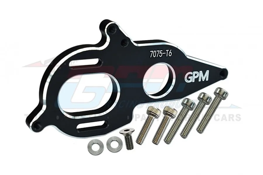GPM Black Aluminium Motor Mount Plate/Heat Sink image 70829