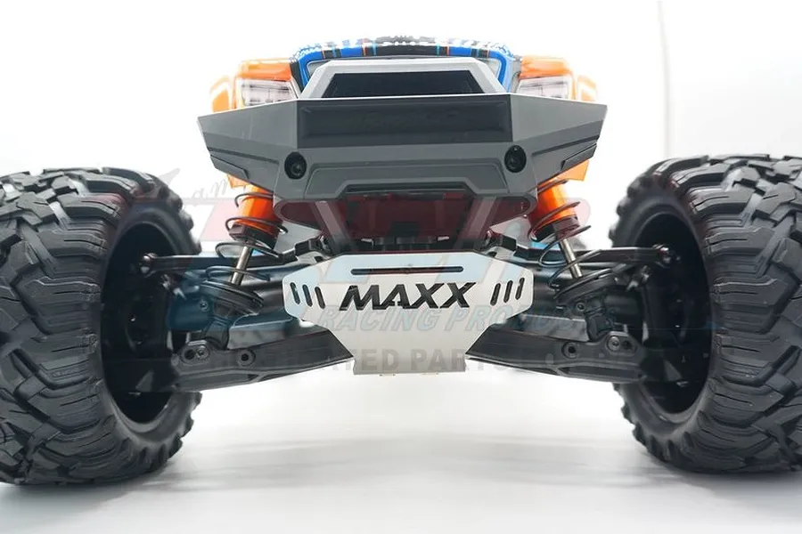 GPM Stainless Steel Maxx Complete Chassis Skid Plate Set (Hollow Version) image 70843