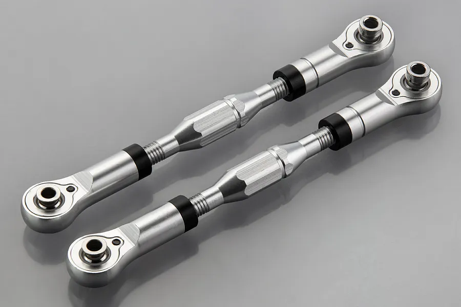 Rovan Silver Aluminium Rear Suspension Tie Rods 2Pcs image 70871