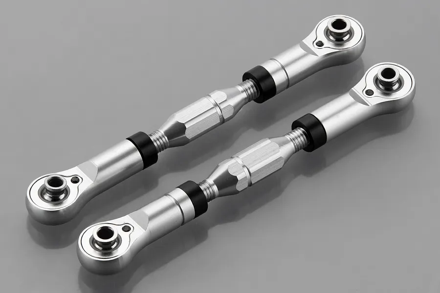 Rovan Silver Aluminium Steering Tie Rods 2Pcs image 70872