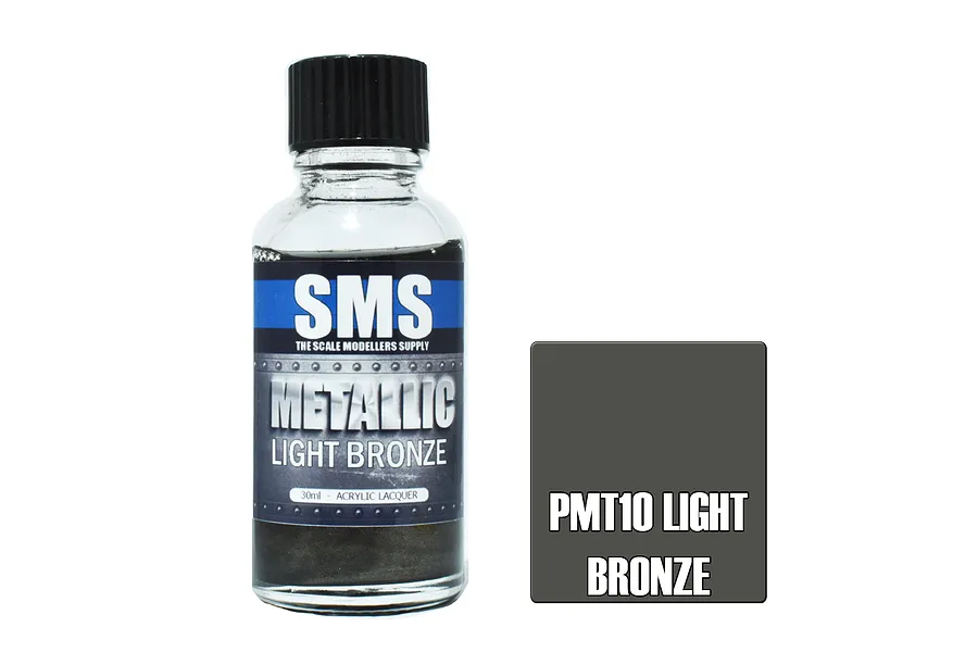 Scale Modellers Supply SMS Metallic Light Bronze 30ml image 71025