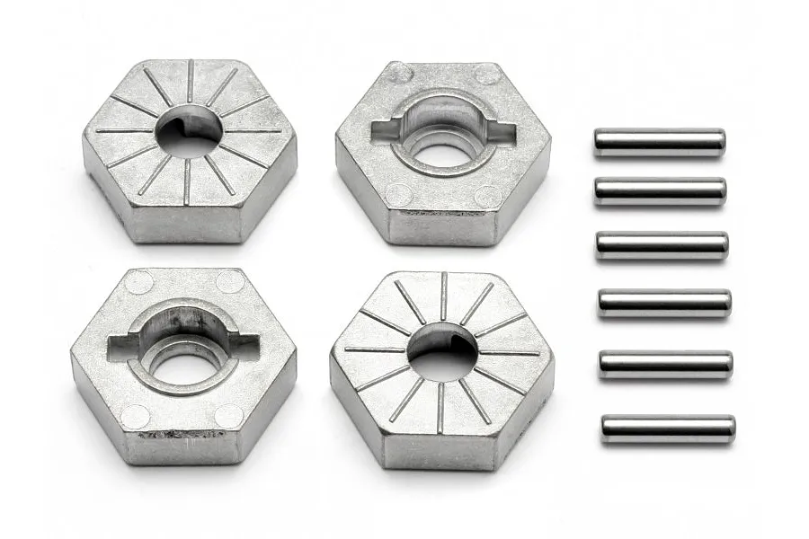 HPI Savage X 17mm Wheel Hexes w/ Pins 4Pcs image 7104