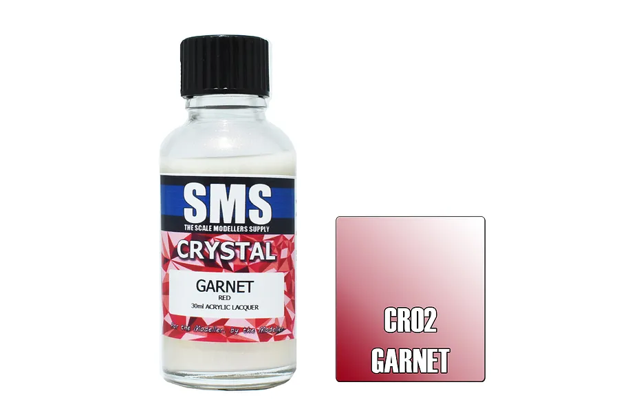 Scale Modellers Supply SMS Crystal Garnet 30ml image 71032