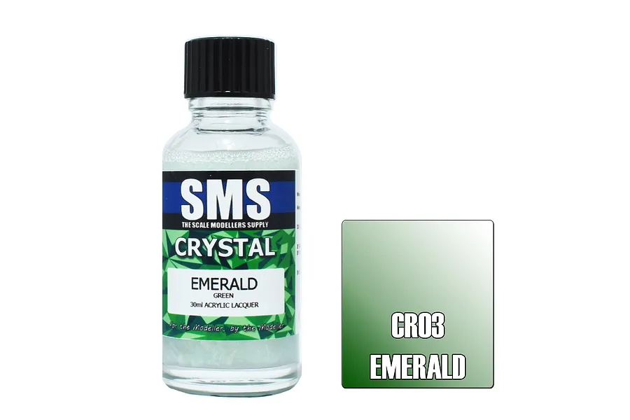 Scale Modellers Supply SMS Crystal Emerald 30ml image 71033