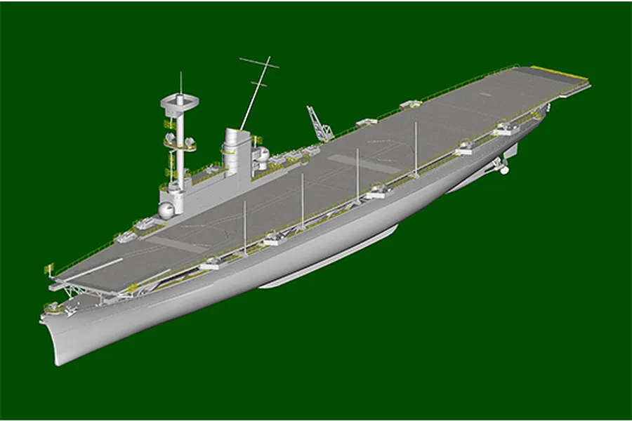 Trumpeter 1/350 Weser Aircraft Carrier Plastic Model Kit image 71112