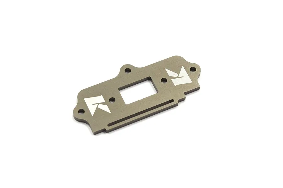 Kyosho Inferno Gunmetal Switch Plate 1Pc image 71121