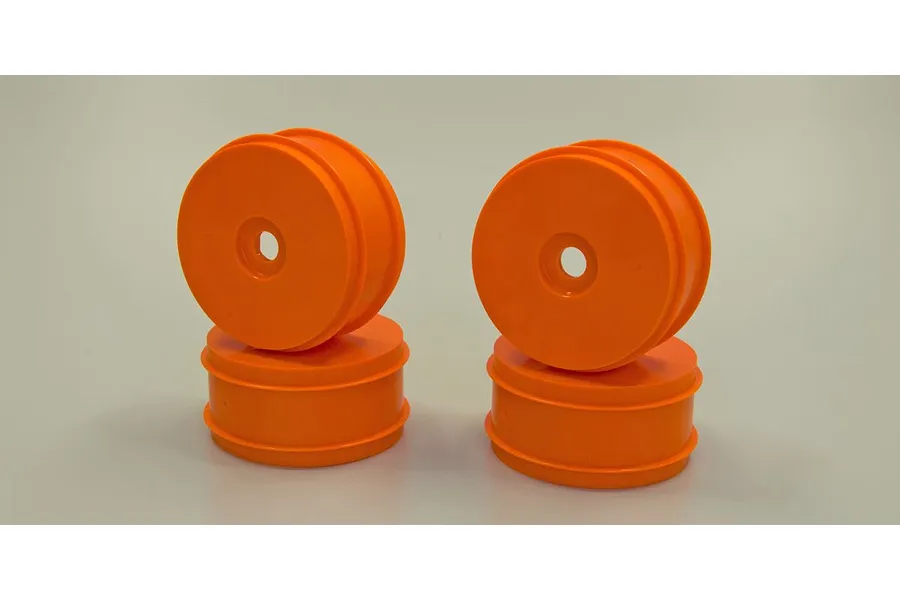 Kyosho Orange Dish Wheels 4Pcs image 71123