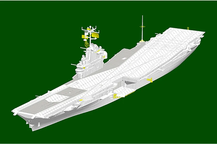 Trumpeter 1/700 USS Intrepid CVS-11 Scaled Plastic Model Kit image 71145