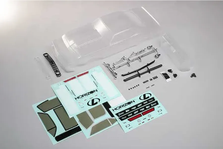 Losi V100 1969 Chevy Camaro Unpainted Body Set image 71274