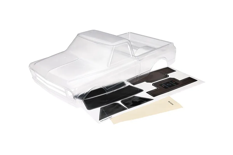 Traxxas 1/10 Chevrolet C10 Clear Unpainted Body Shell w/ Decals image 71317