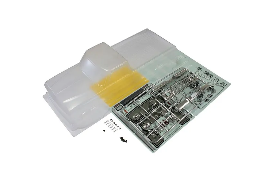 Kyosho 1/8 Mad Crusher VE Unpainted Body Shell w/ Decal Sheet image 71336