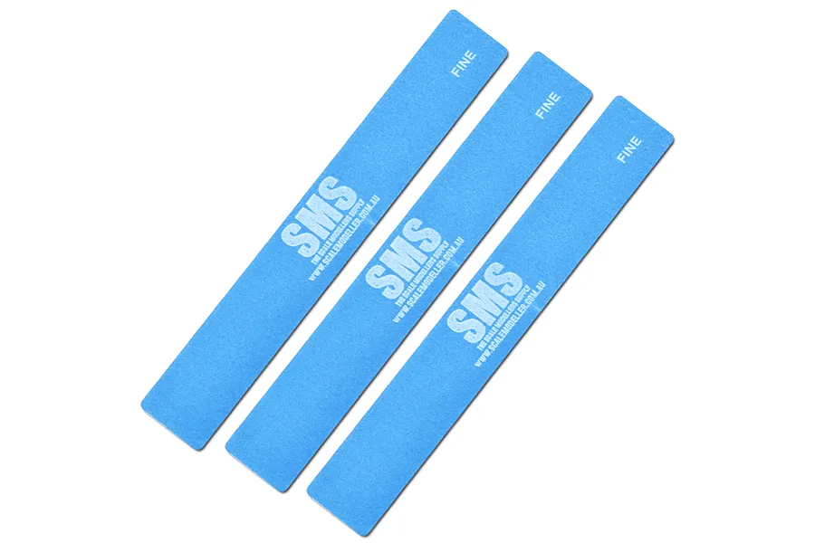 Scale Modellers Supply 27x175mm Fine Grit Sanding Sticks 3Pcs image 71418