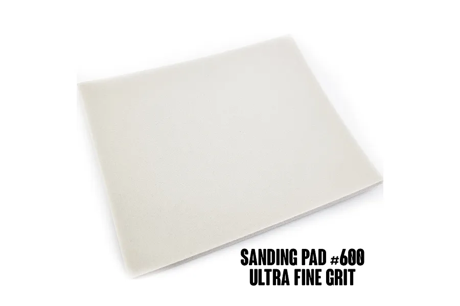 Scale Modellers Supply 114x140mm #600 Ultra Fine Sanding Pad 1Pc image 71419