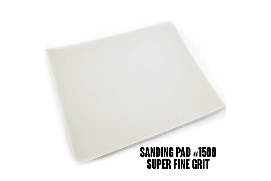 Scale Modellers Supply 114x140mm #1500 Super Fine Sanding Pad 1Pc image 71421