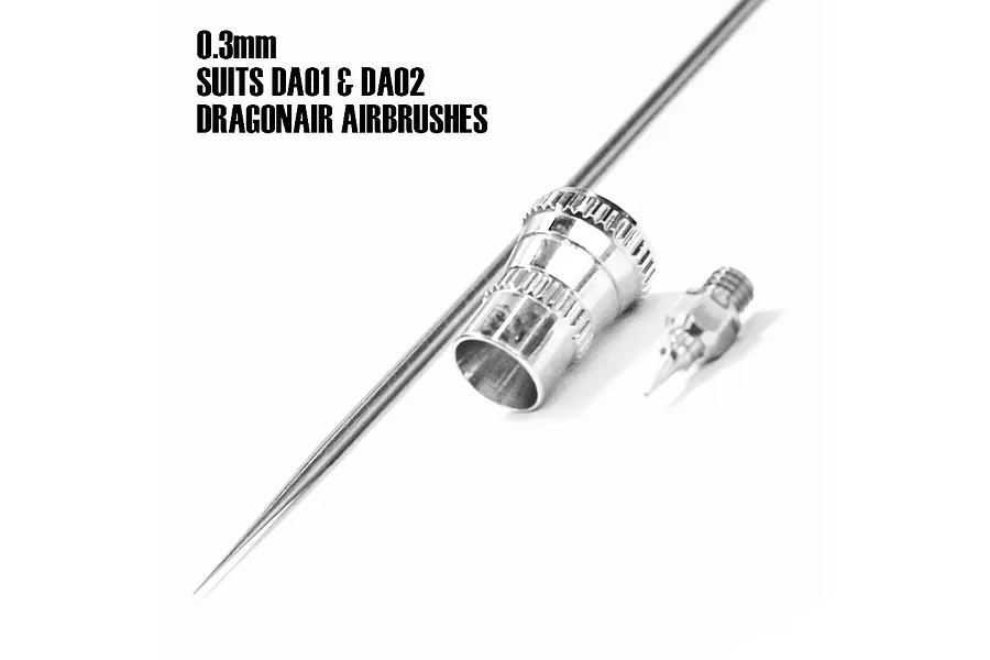 Scale Modellers Supply DragonAir Airbrush Nozzle Kit - 0.3mm image 71431
