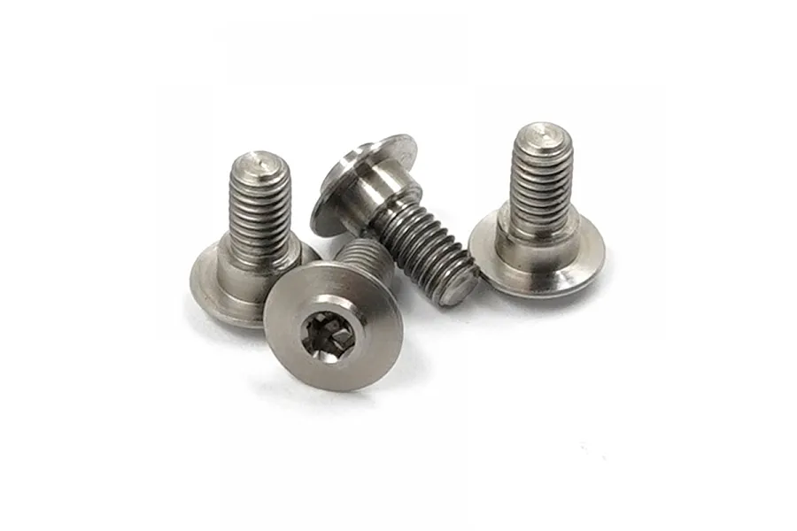 Yeah Racing Titanium 3x7mm Servo Lock Screw Set image 71439
