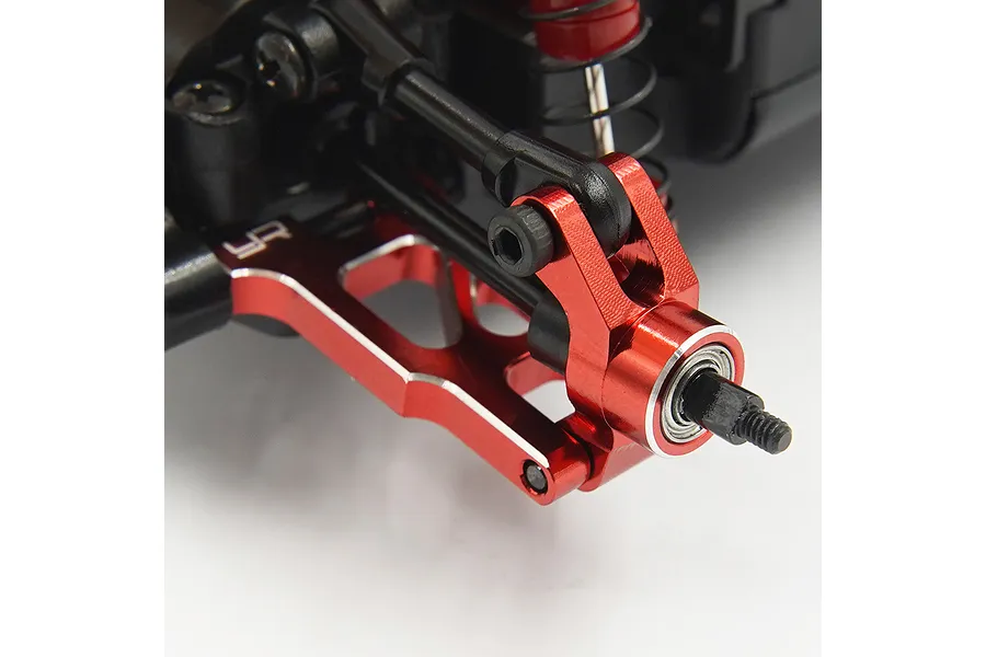 Yeah Racing Kyosho Mini-Z Red Aluminium Rear Suspension Arm 2Pcs image 71455