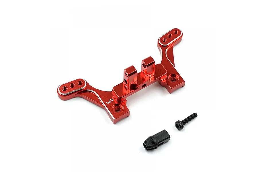 Yeah Racing Kyosho Mini-Z Red Aluminium Rear Shock Tower Set image 71462