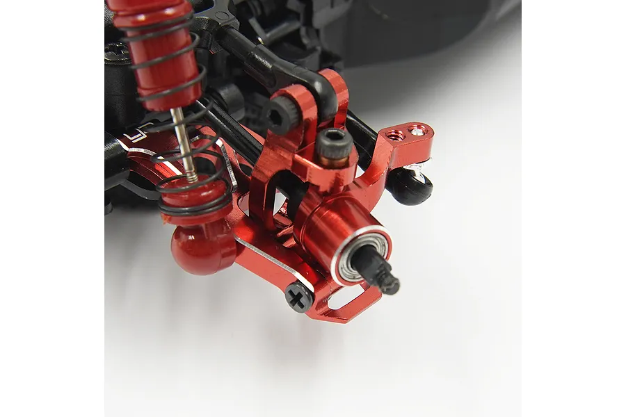 Yeah Racing Kyosho Mini-Z Red Aluminium Steering Hubs 2Pcs image 71467