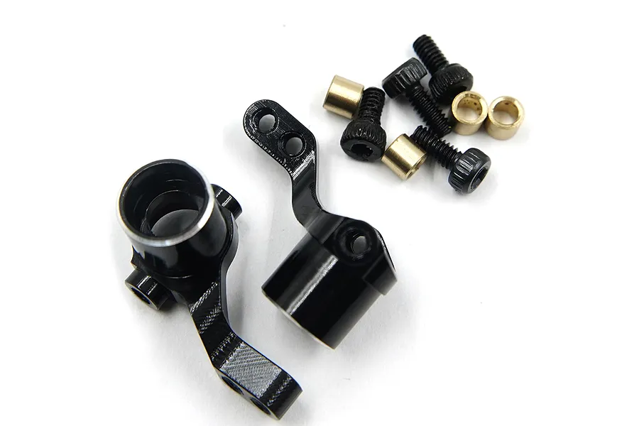 Yeah Racing Kyosho Mini-Z Black Aluminium Steering Hubs 2Pcs image 71468