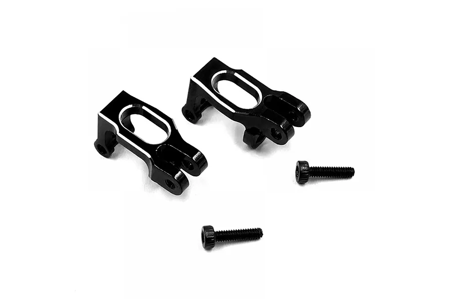 Yeah Racing Kyosho Mini-Z Black Aluminium Front C Hubs 2Pcs image 71480