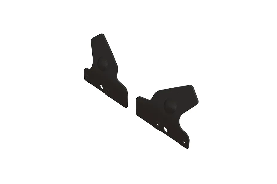 ARRMA 6S Black Rear Mud Guards 2Pcs image 71482