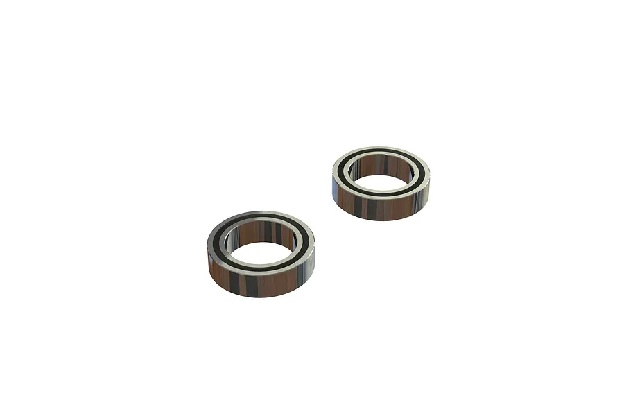 ARRMA 10x15x4mm Rubber Shielded Ball Bearings 2Pcs image 71484