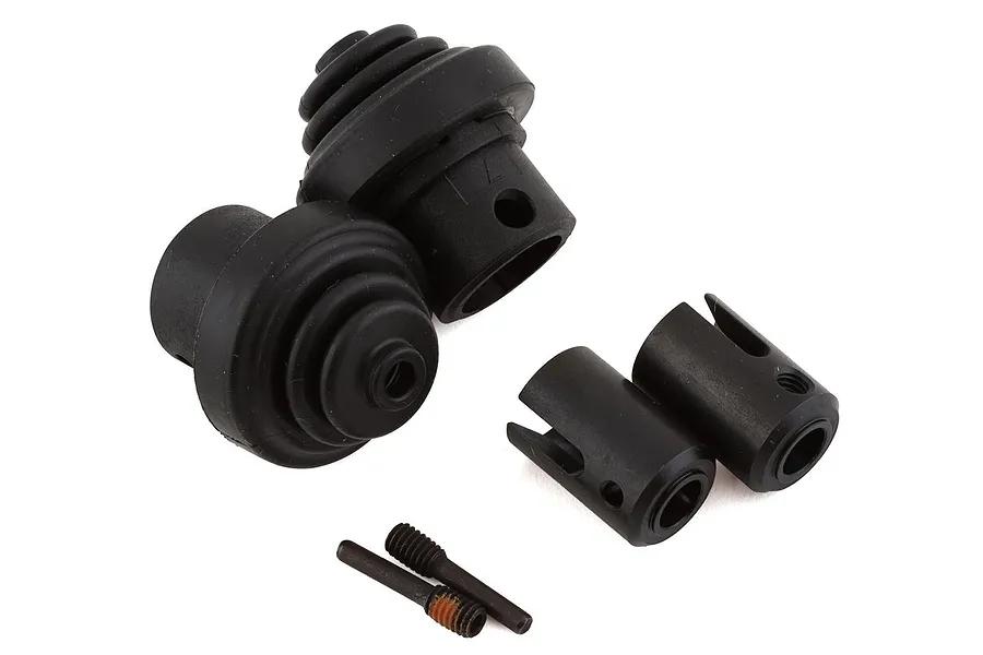 Traxxas Sledge Drive Cups &amp;amp; Steel Differential Pinion w/Boots 2Pcs image 71611