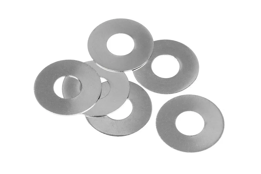 HPI 6x15x0.2mm Steel Washers 6Pcs image 7164