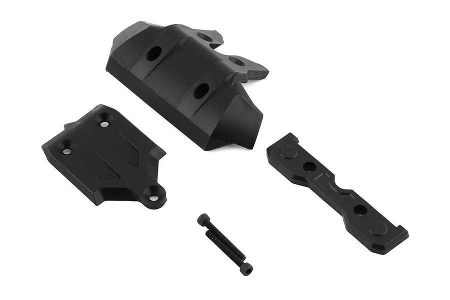 Traxxas Sledge Front Bumper w/ Skidplate &amp;amp; Tie Bar Mount image 71641