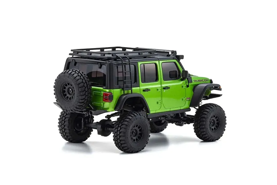 Kyosho Mini-Z Jeep Wrangler Unlimited Rubicon RC Rock Crawler Electric 4WD RTR - Green image 71704