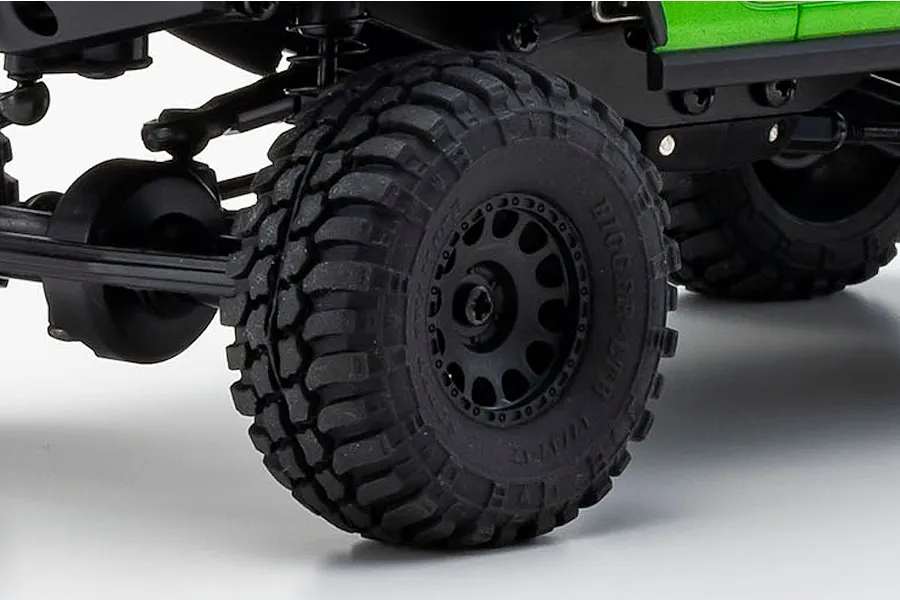 Kyosho Mini-Z Jeep Wrangler Unlimited Rubicon RC Rock Crawler Electric 4WD RTR - Green image 71708