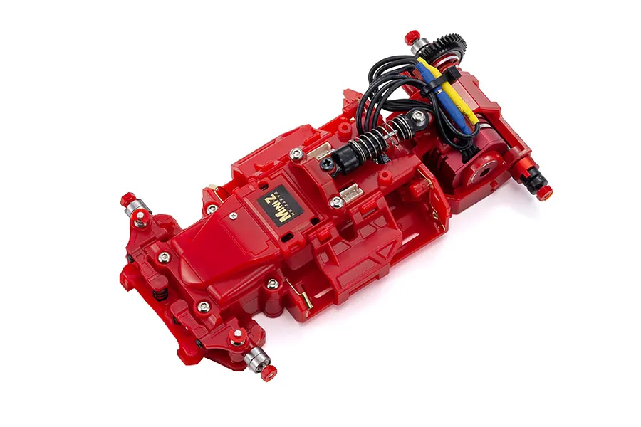 Kyosho Mini-Z MR-03EVO SP Limited RC Car Electric Brushless RWD Mini-Z Scale Chassis Set - Red image 71761
