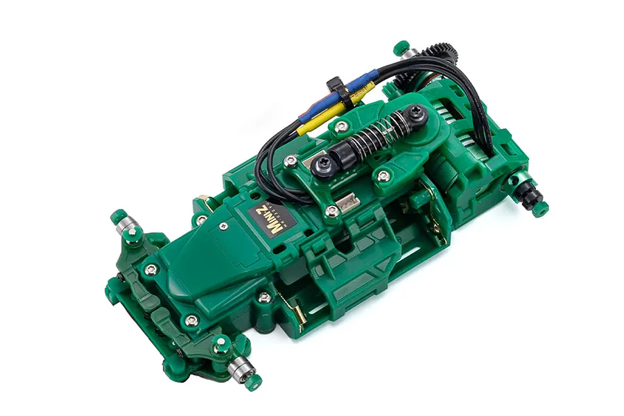 Kyosho Mini-Z MR-03EVO SP Limited RC Car Electric Brushless RWD Mini-Z Scale Chassis Set - Green image 71762