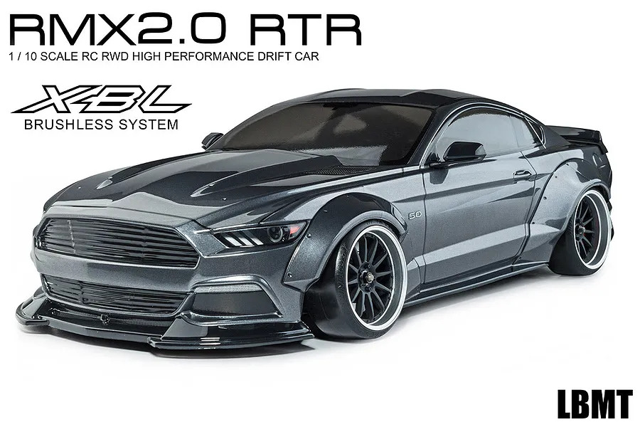 MST RMX 2.0 LBMT RC Drift Car Electric Brushless 2WD 1/10 Scale RTR - Grey image 71845
