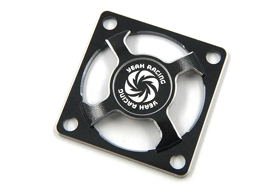 Yeah Racing Black Aluminium 30x30mm Fan Protector image 71913
