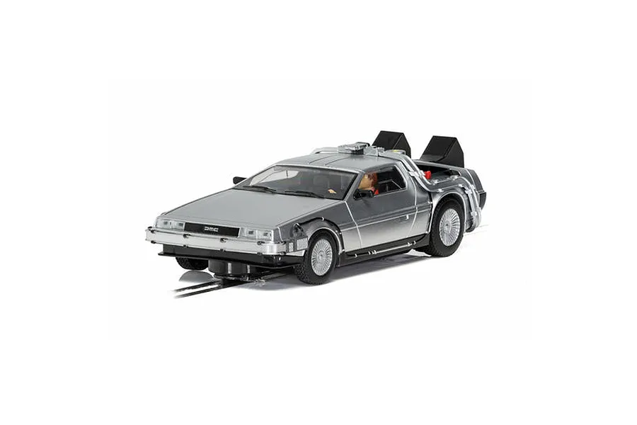 Scalextric 1/32 Back To The Future vs Knight Rider Complete Slot Car Set image 71944