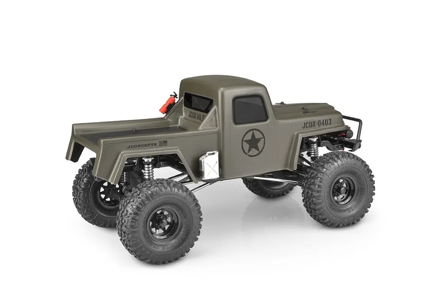 JConcepts JCI Creep Rock Crawler Unpainted Body Shell image 71946