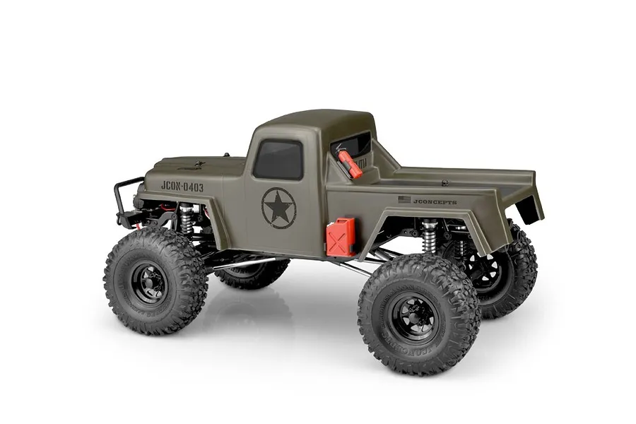 JConcepts JCI Creep Rock Crawler Unpainted Body Shell image 71947