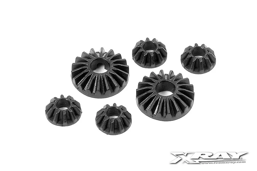 XRAY Composite Gear Differential Bevel &amp;amp; Satellite Gear Set image 71953