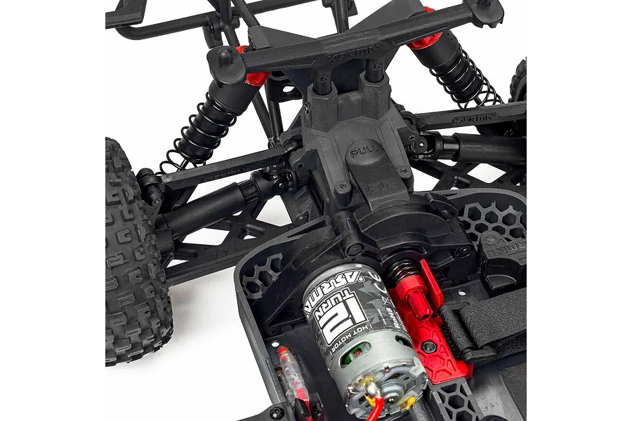 ARRMA SENTON 4X2 Boost Mega 550 RC Short Course Truck Electric 2WD 1/10 Scale RTR - Green image 72002
