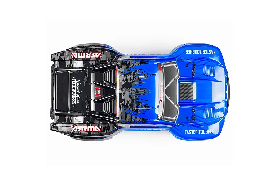 ARRMA SENTON 4X2 Boost Mega 550 RC Short Course Truck Electric 2WD 1/10 Scale RTR - Blue image 72018